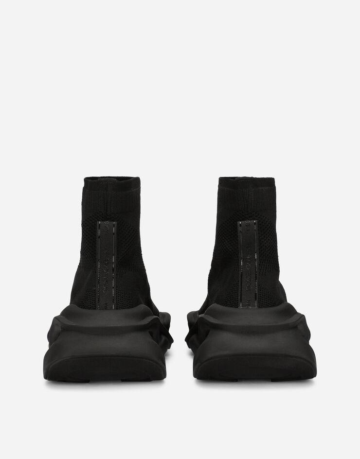 Stretch mesh Wave mid-top sneakers - 3
