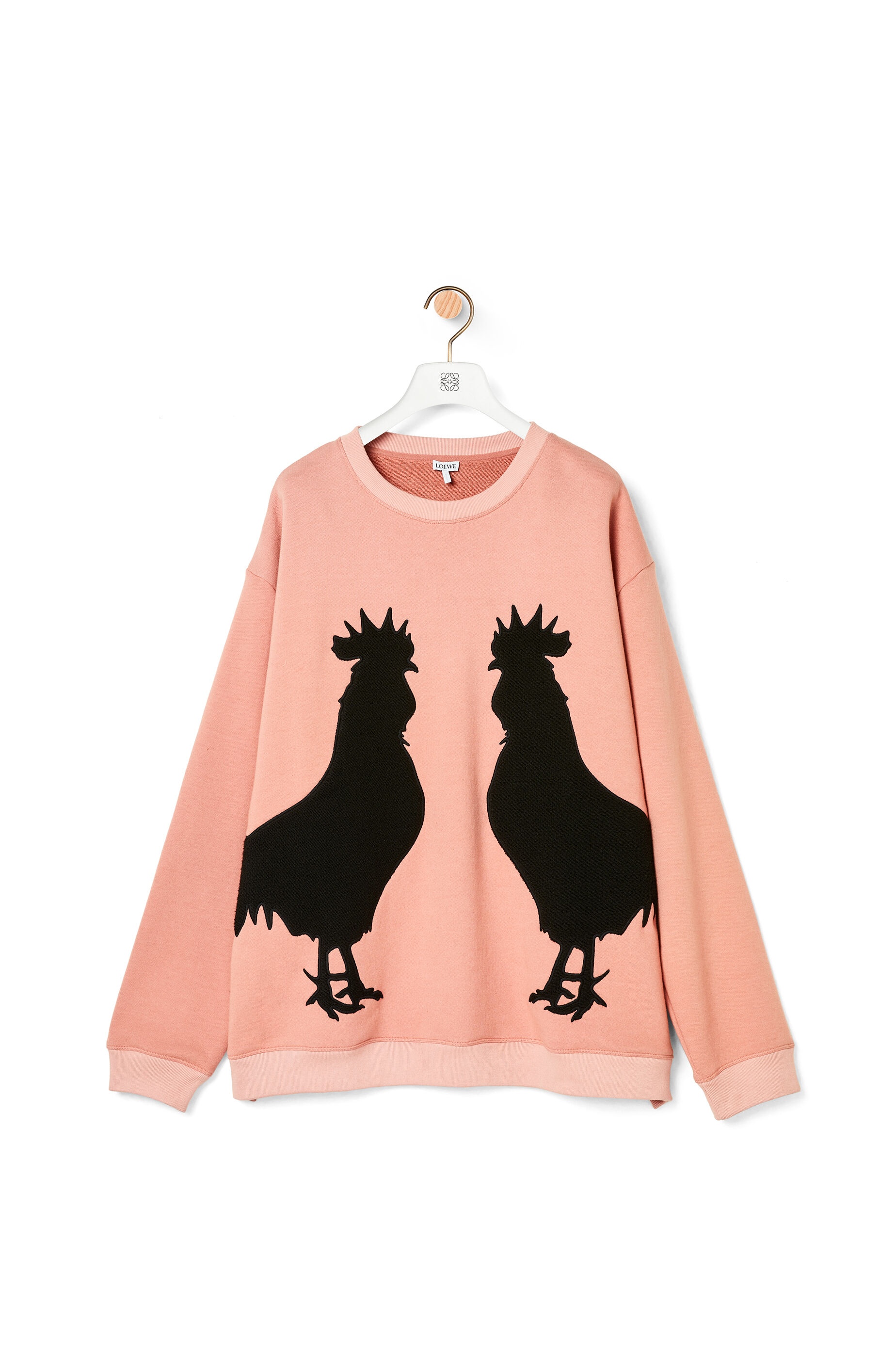 Rooster oversize sweatshirt in cotton - 1