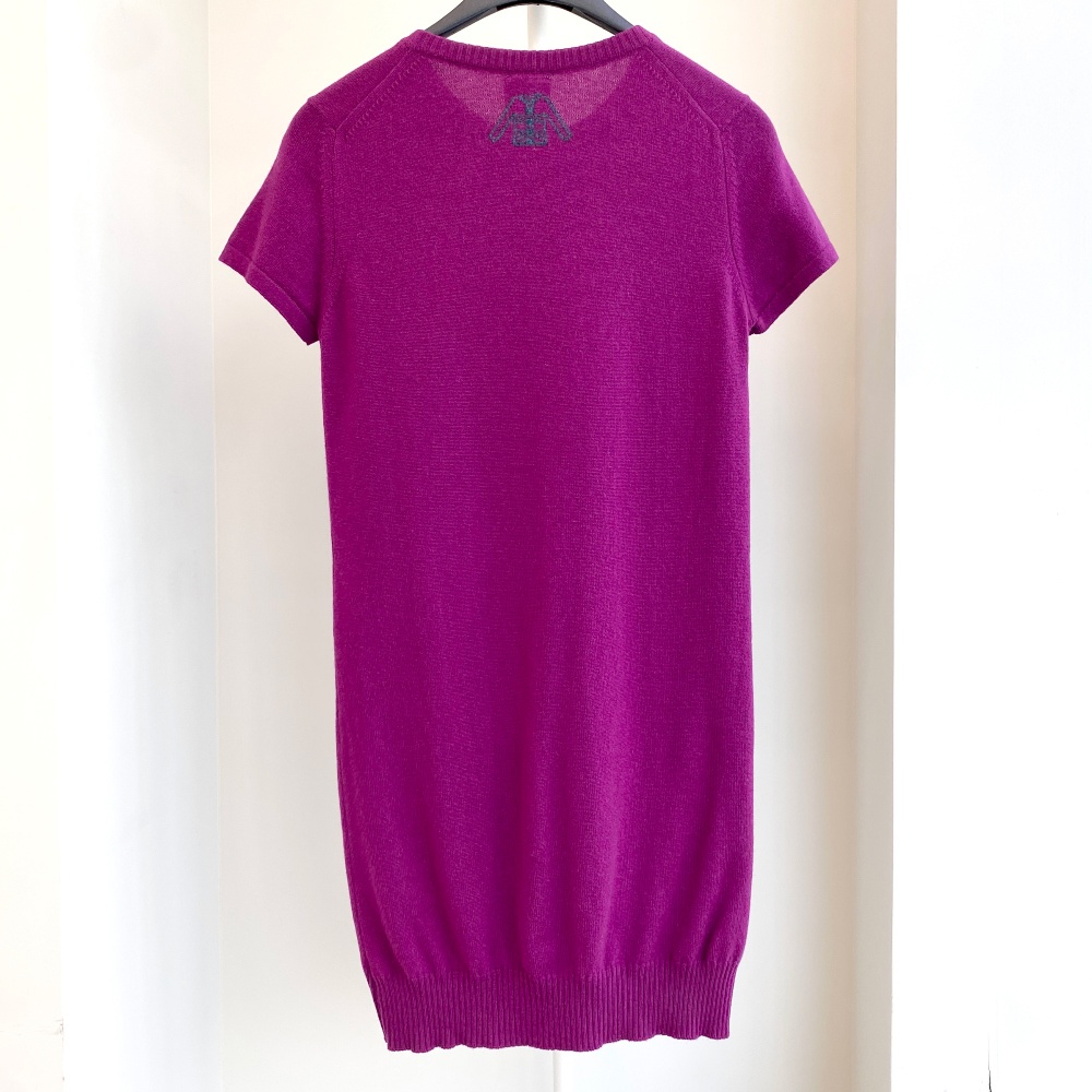 Chanel cashmere short sleeve dress 36 - 2
