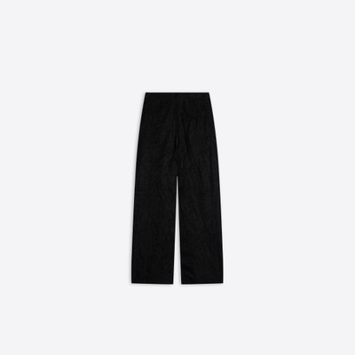 BALENCIAGA Men's Baggy Pants in Black outlook