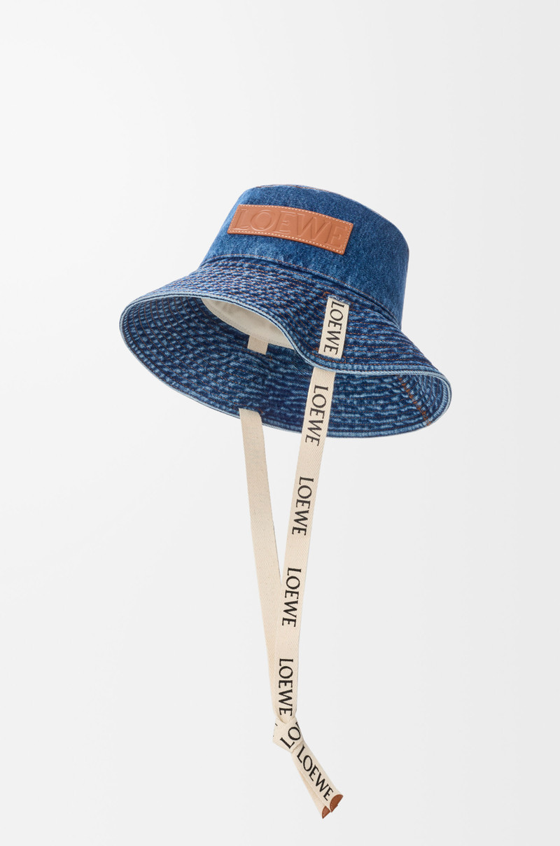 Loewe Fisherman hat in denim outlook