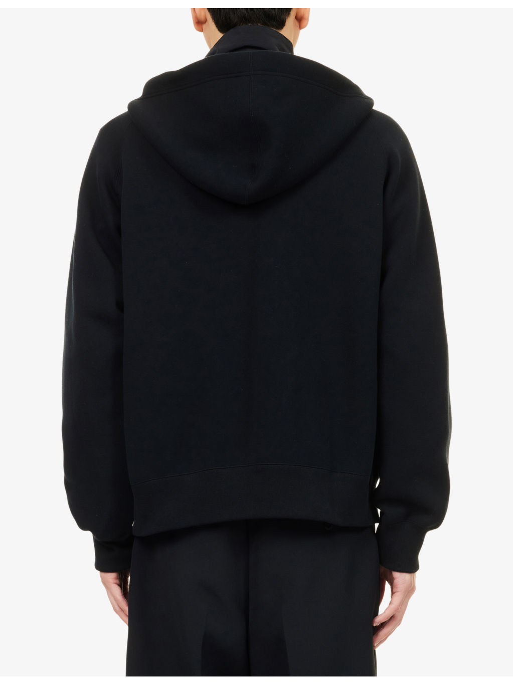 Sponge Relaxed Cotton-Nylon Blend Hoody - 4