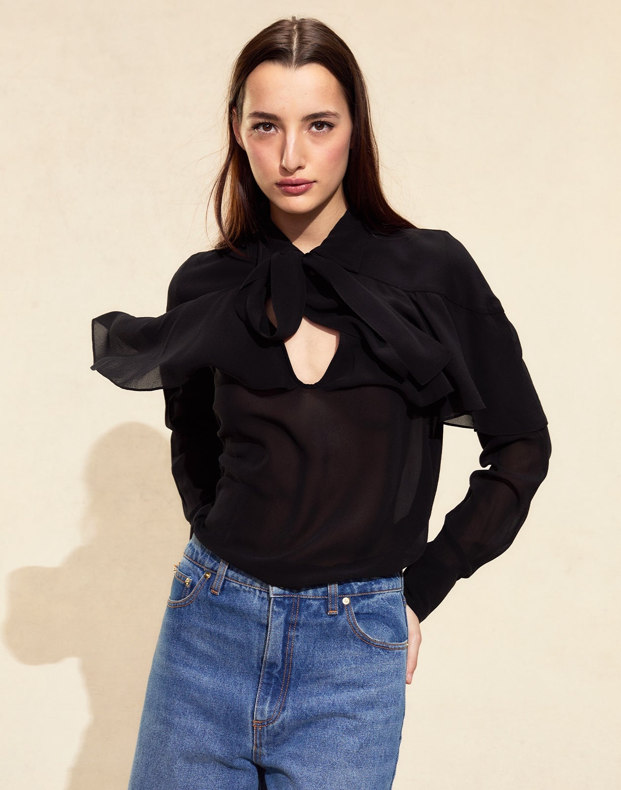 Camille Ruffle Blouse - 5