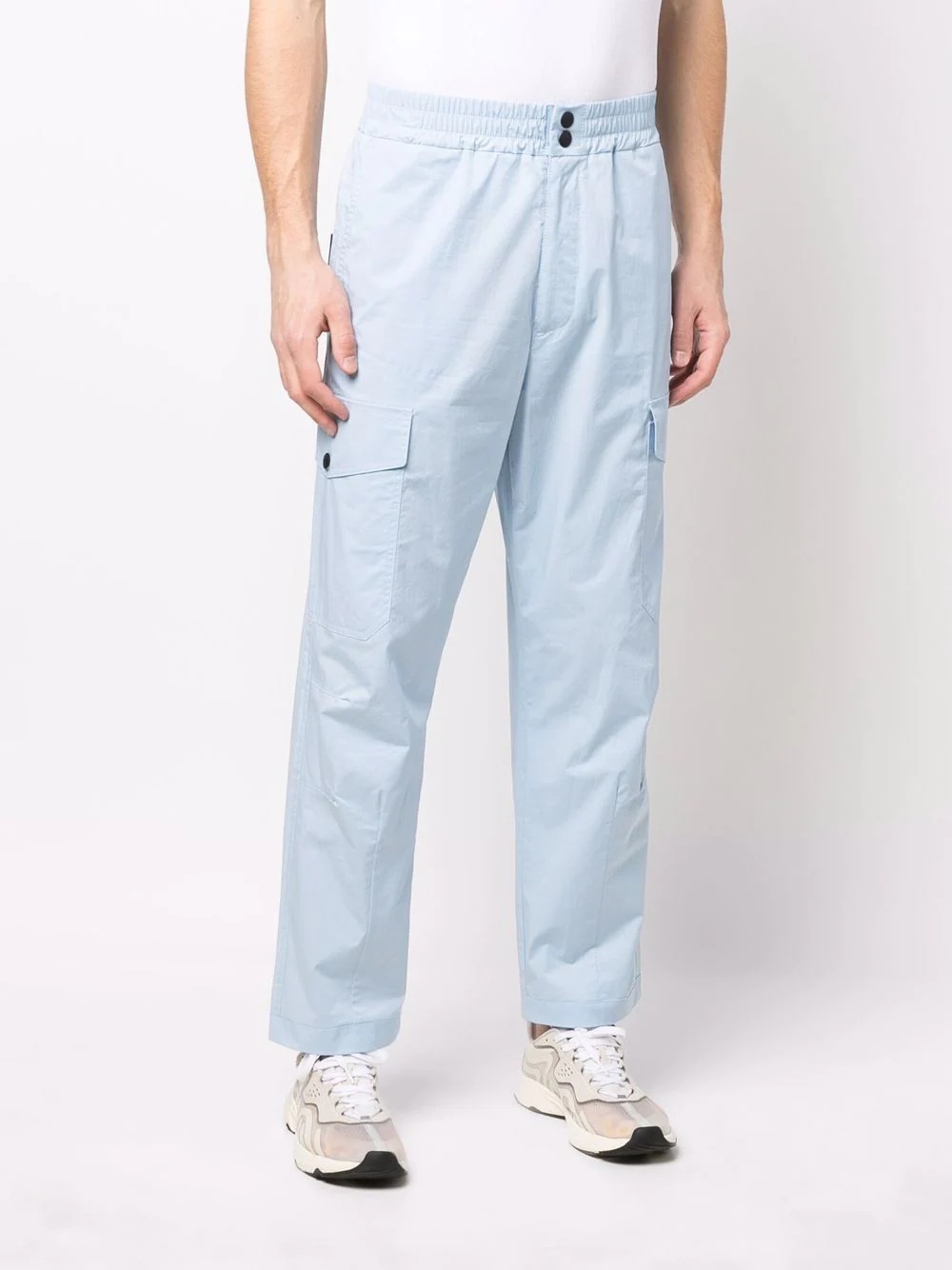 straight-leg cargo pants - 3