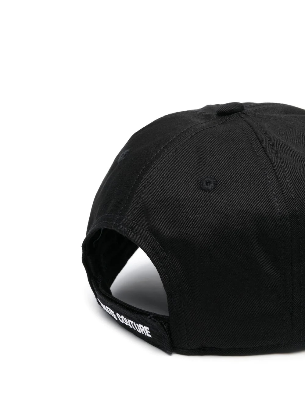 logo-print cotton cap - 2