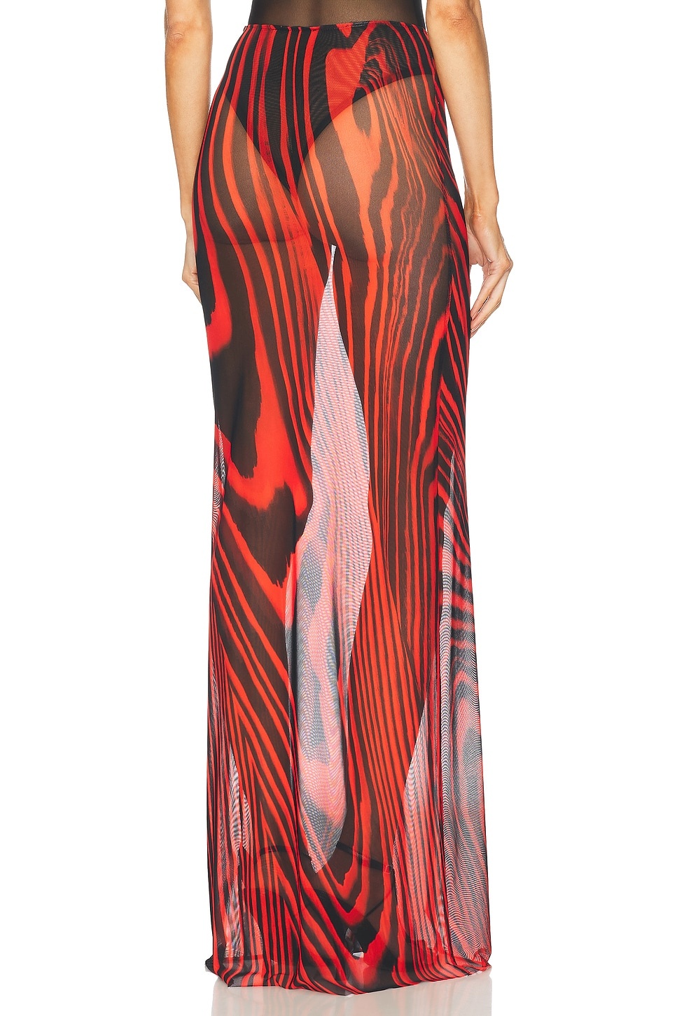 Mesh Maxi Skirt - 4