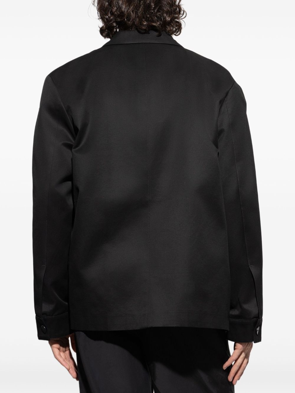button-up cotton jacket - 4