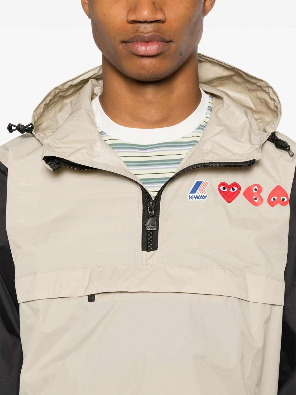 x K-Way Heart-patch lightweight jacket - 6