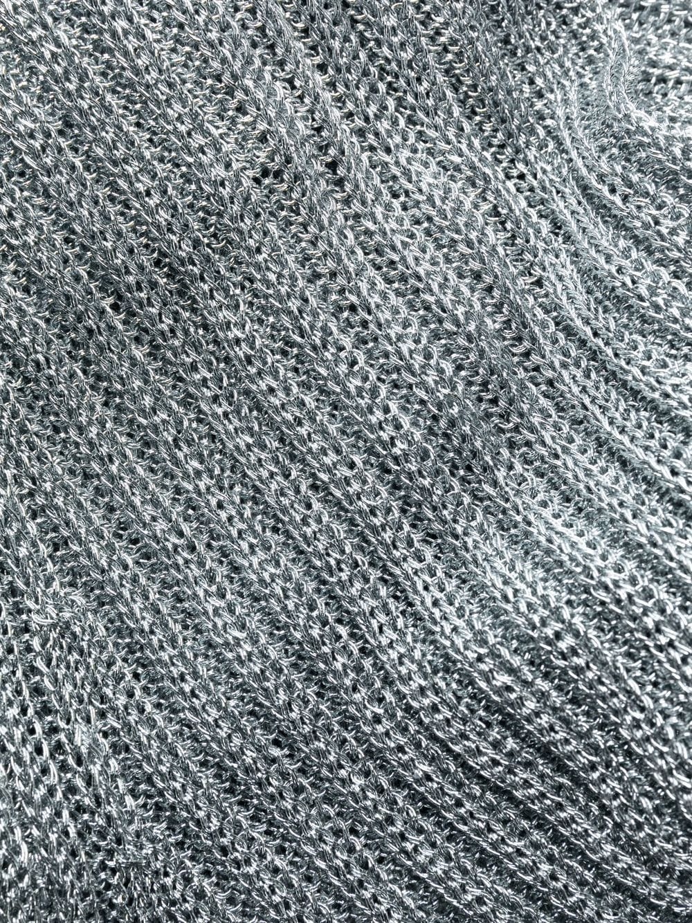 ribbed-knit dress - 6