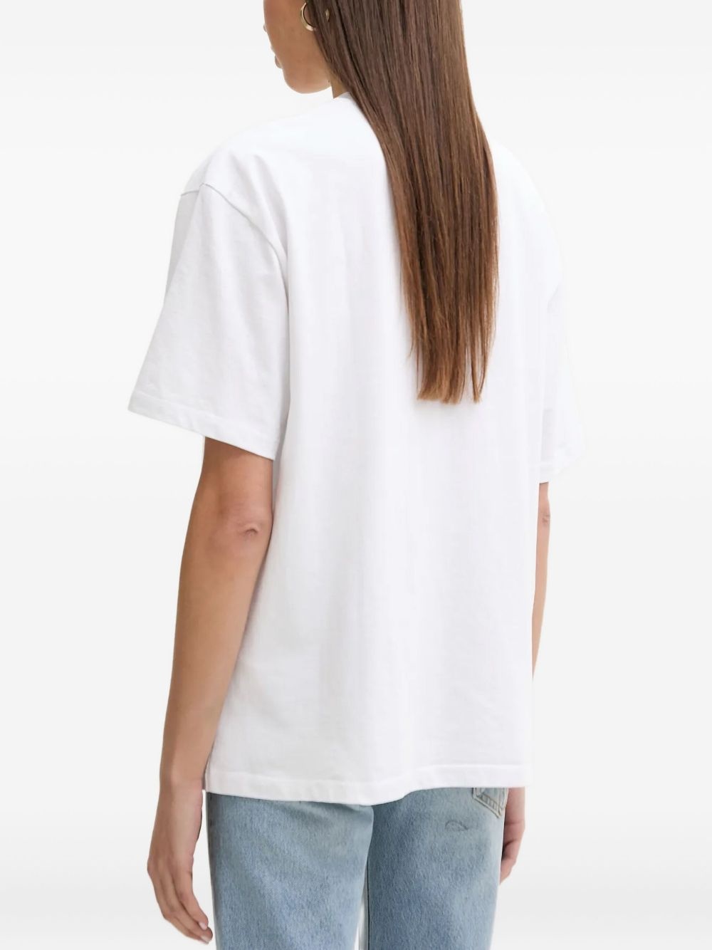 lips lollipop print T-shirt - 3