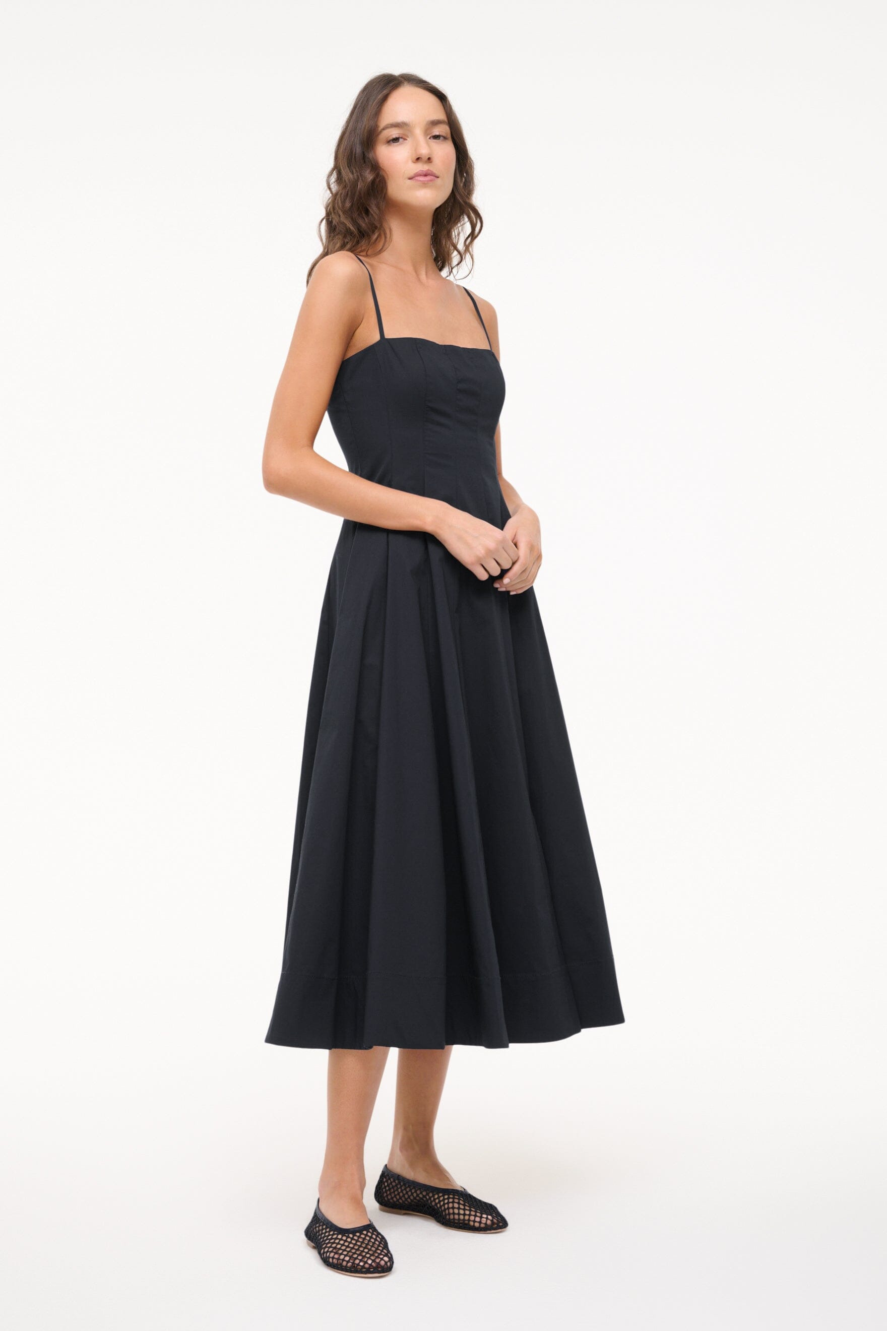 STAUD ALBA BALLET BLACK NETTING - 4