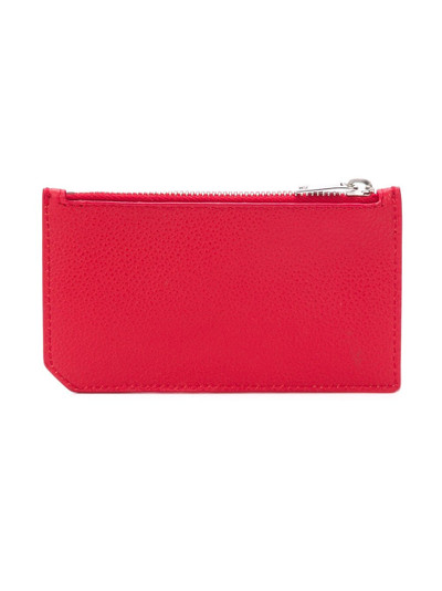 SAINT LAURENT Fragments zipped cardholder outlook