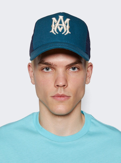 AMIRI MA Trucker Hat Teal outlook