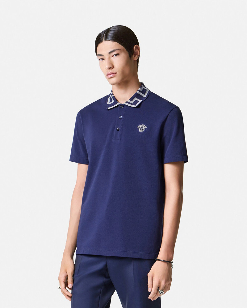 Greca Collar Polo Shirt 4