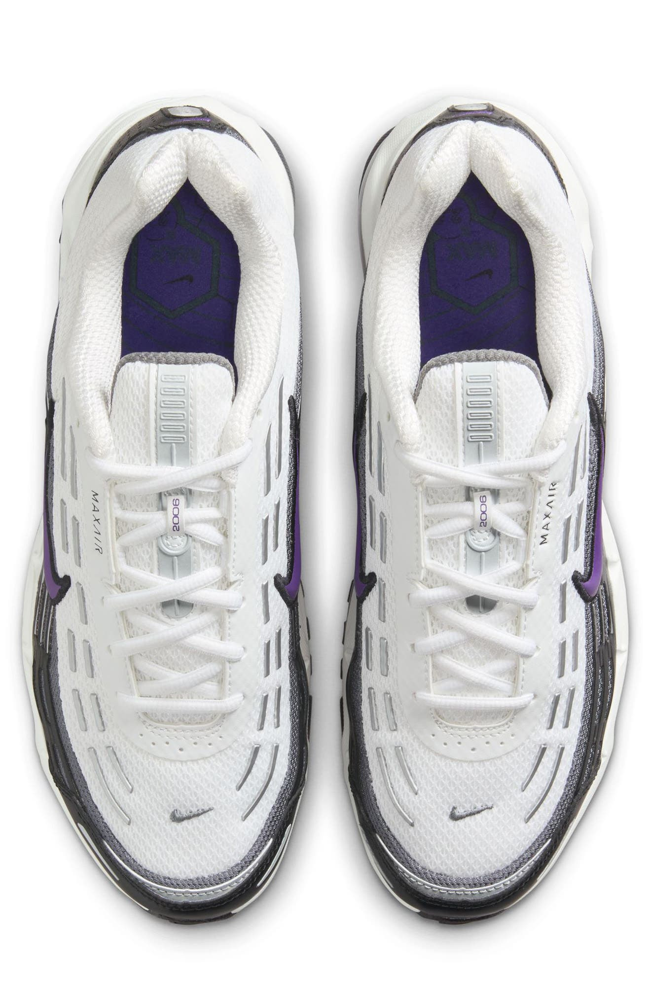 Nike Air Max TL 2.5 Sneaker in White/Wild Grape/Black/Grey at Nordstrom - 3