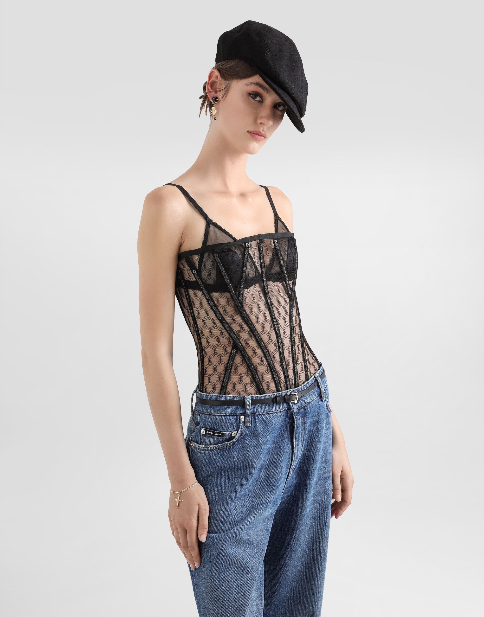 Mesh tulle corset - 4