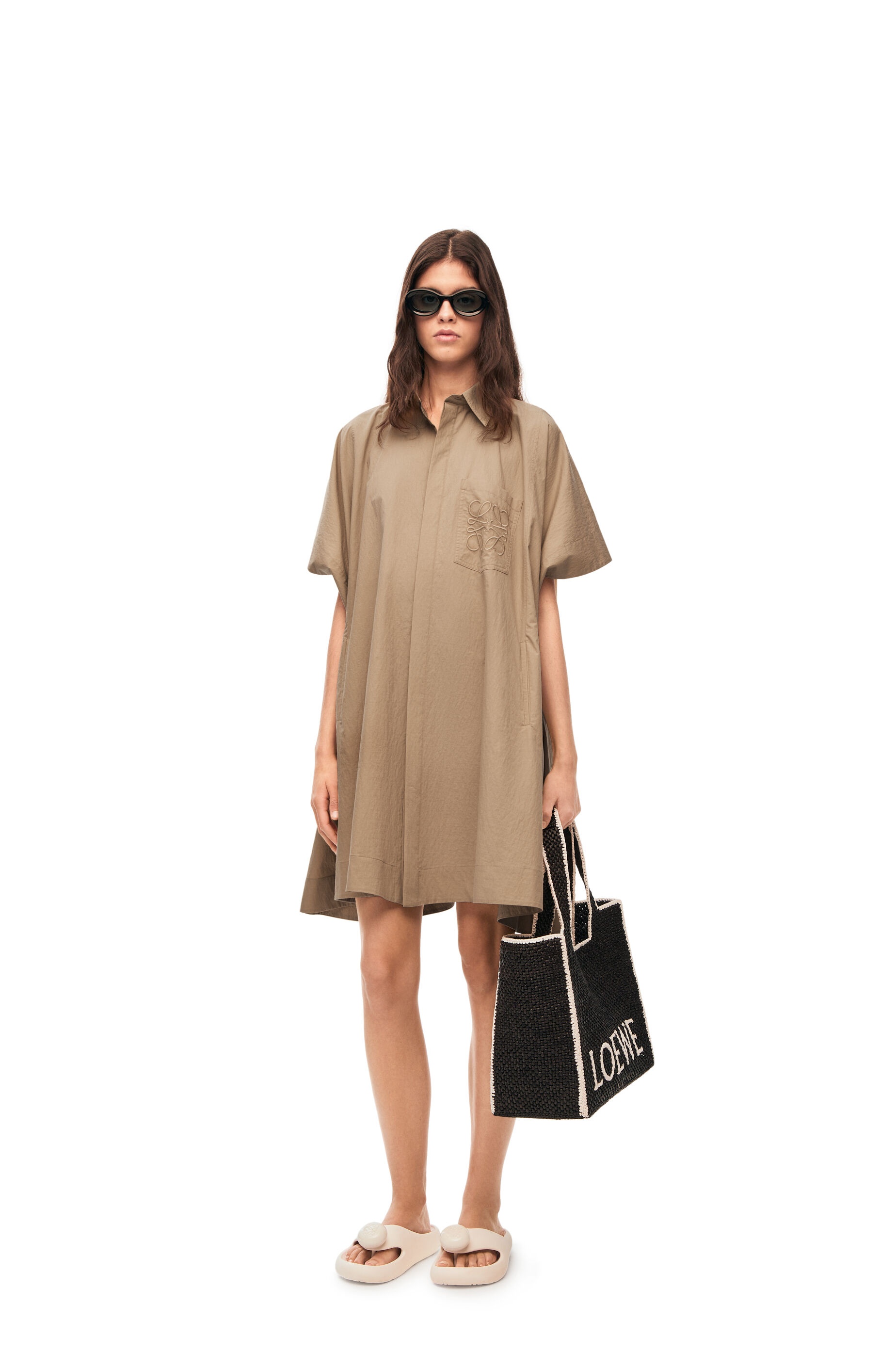 Anagram tunic dress in cotton - 2