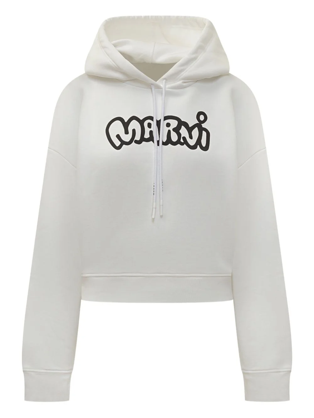logo-print hoodie - 1