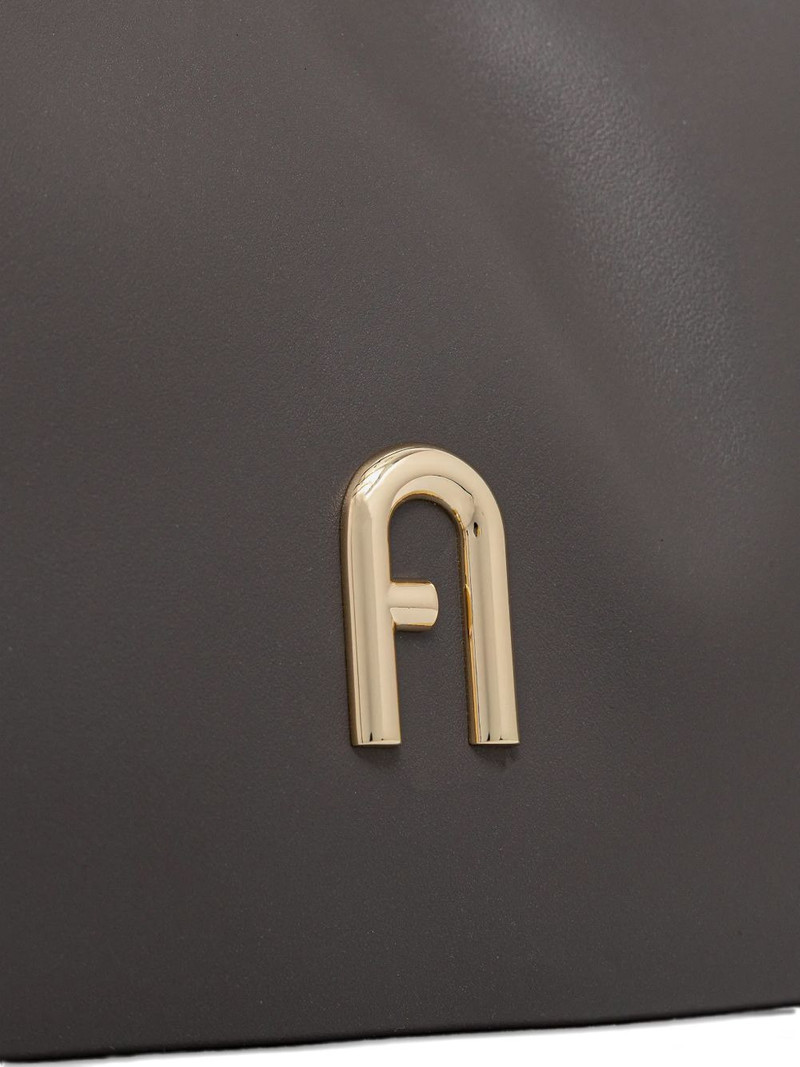 Diamante S logo zip tote bag 5