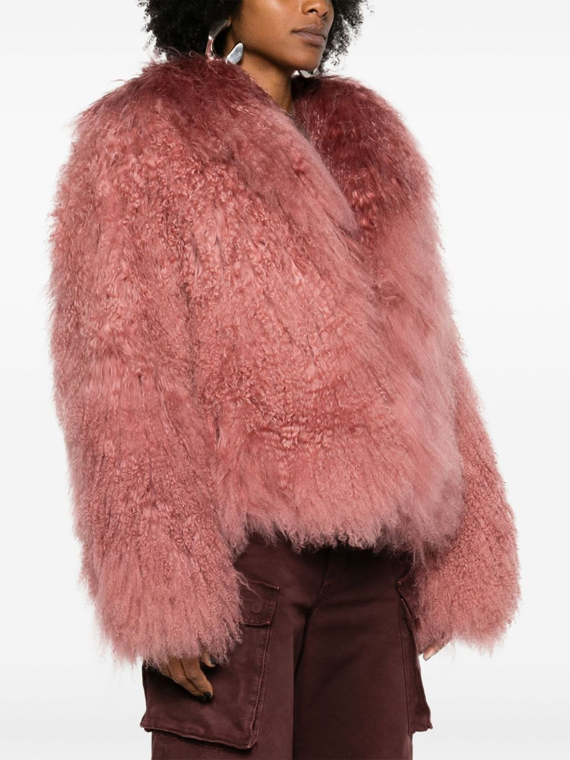brushed shearling jacket 3