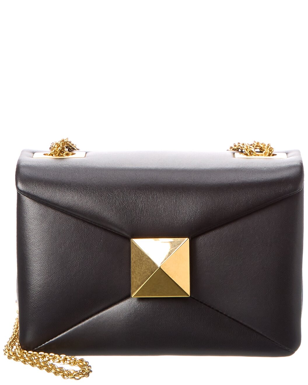 Valentino One Stud Leather Shoulder Bag - 1