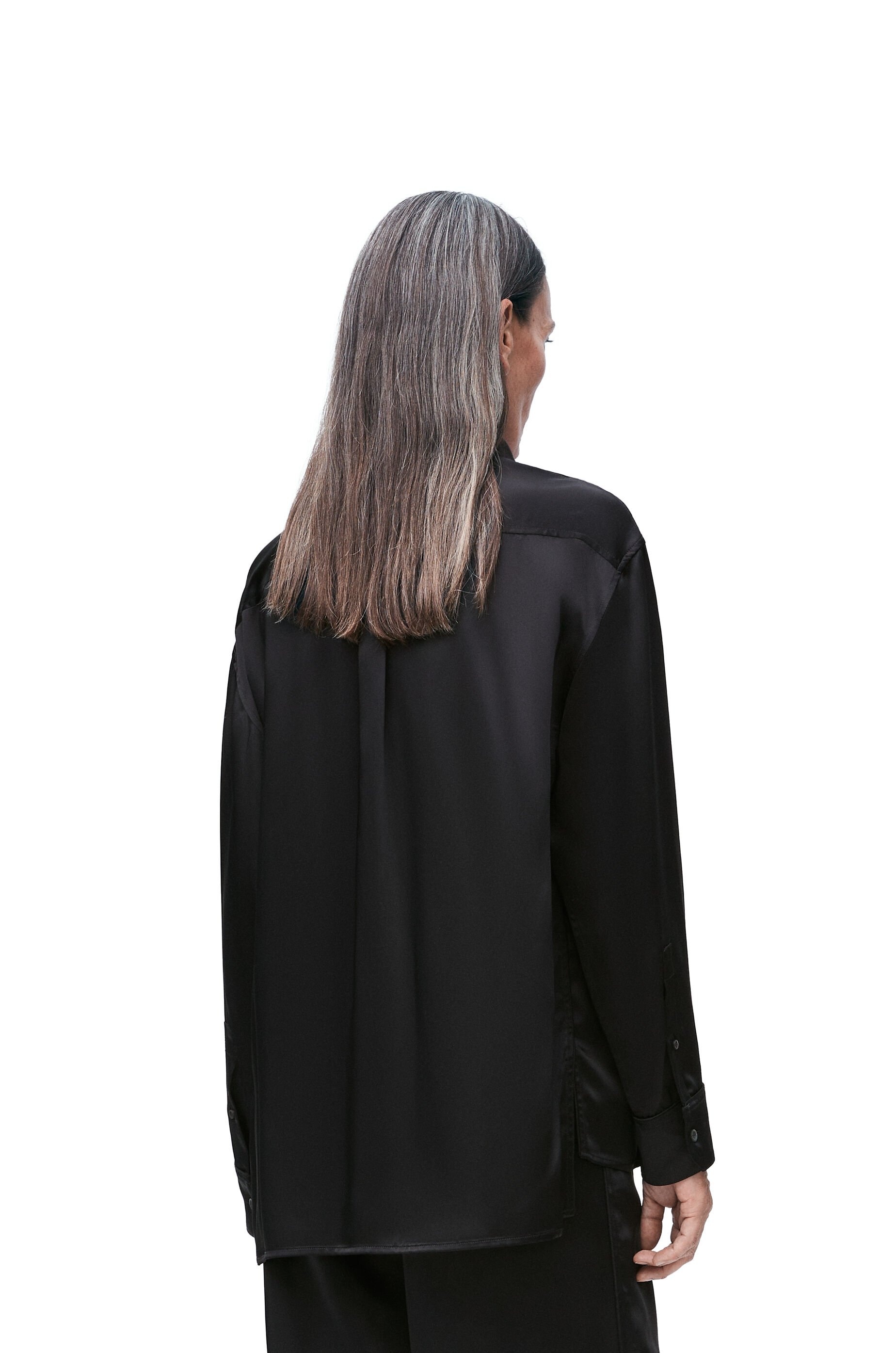 Pyjama blouse in viscose - 4