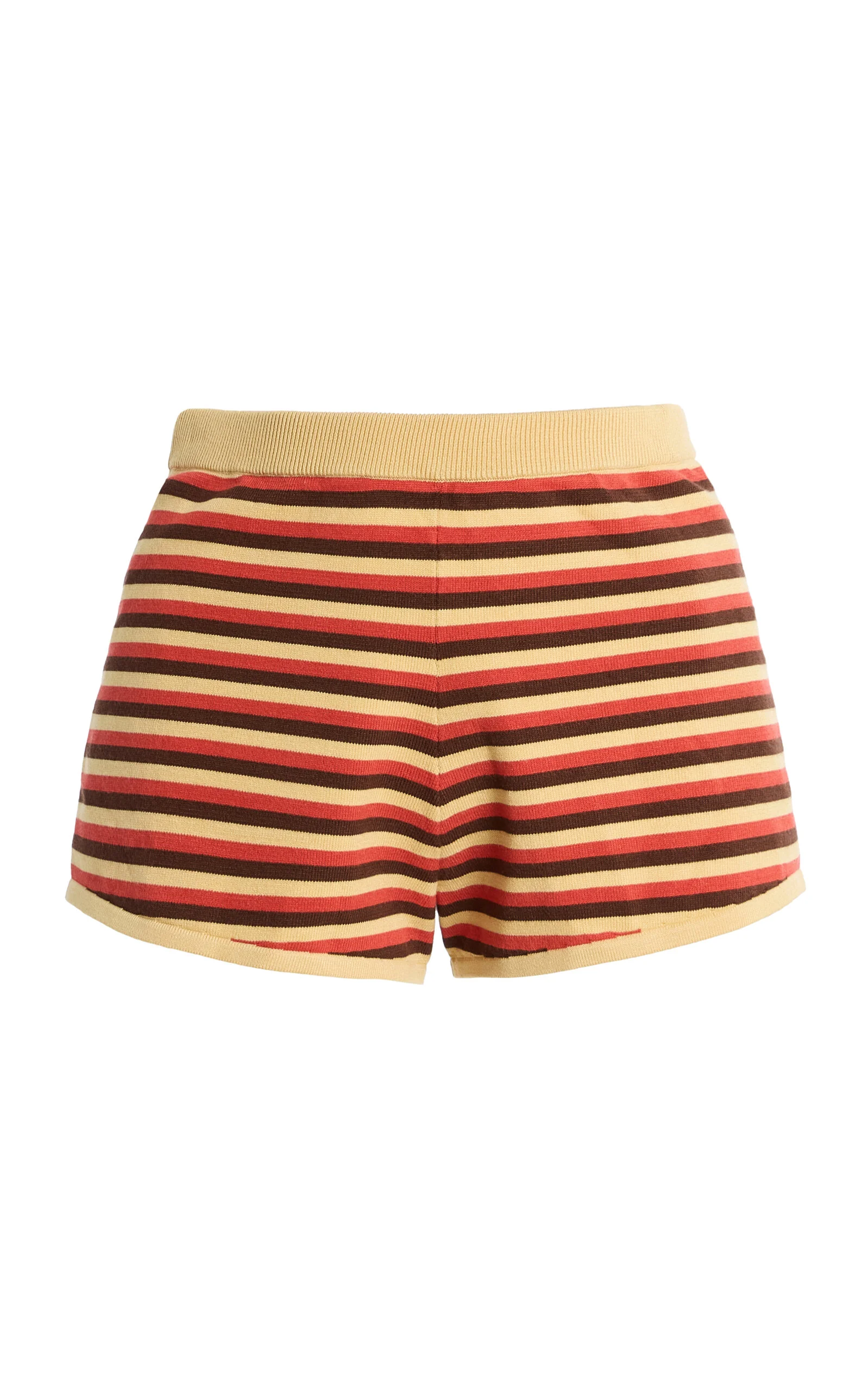 Lexi Striped Knit Shorts - 1