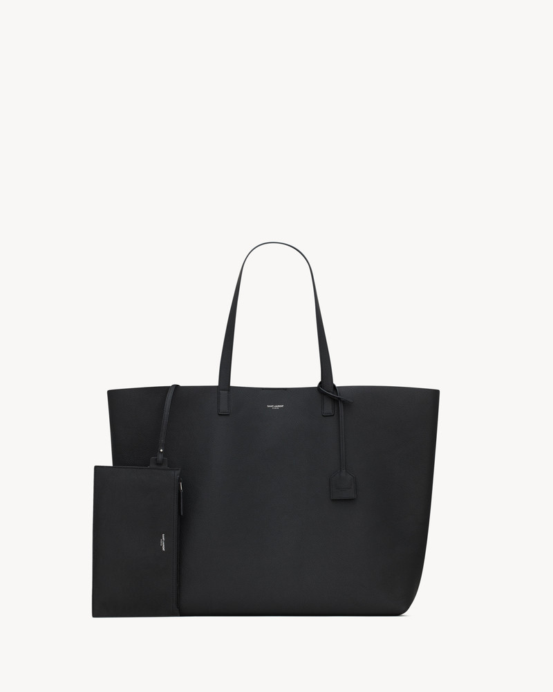 SAINT LAURENT BOLD EAST/WEST SHOPPING BAG IN GRAINED LEATHER outlook