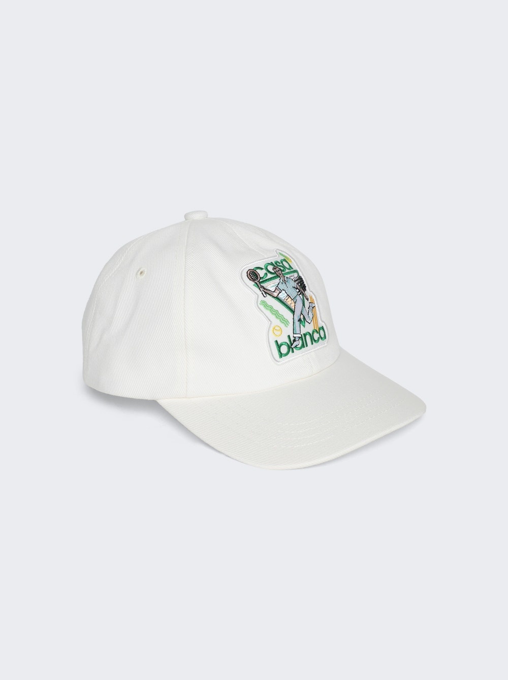 Le Jeu Embroidered Cap White - 5