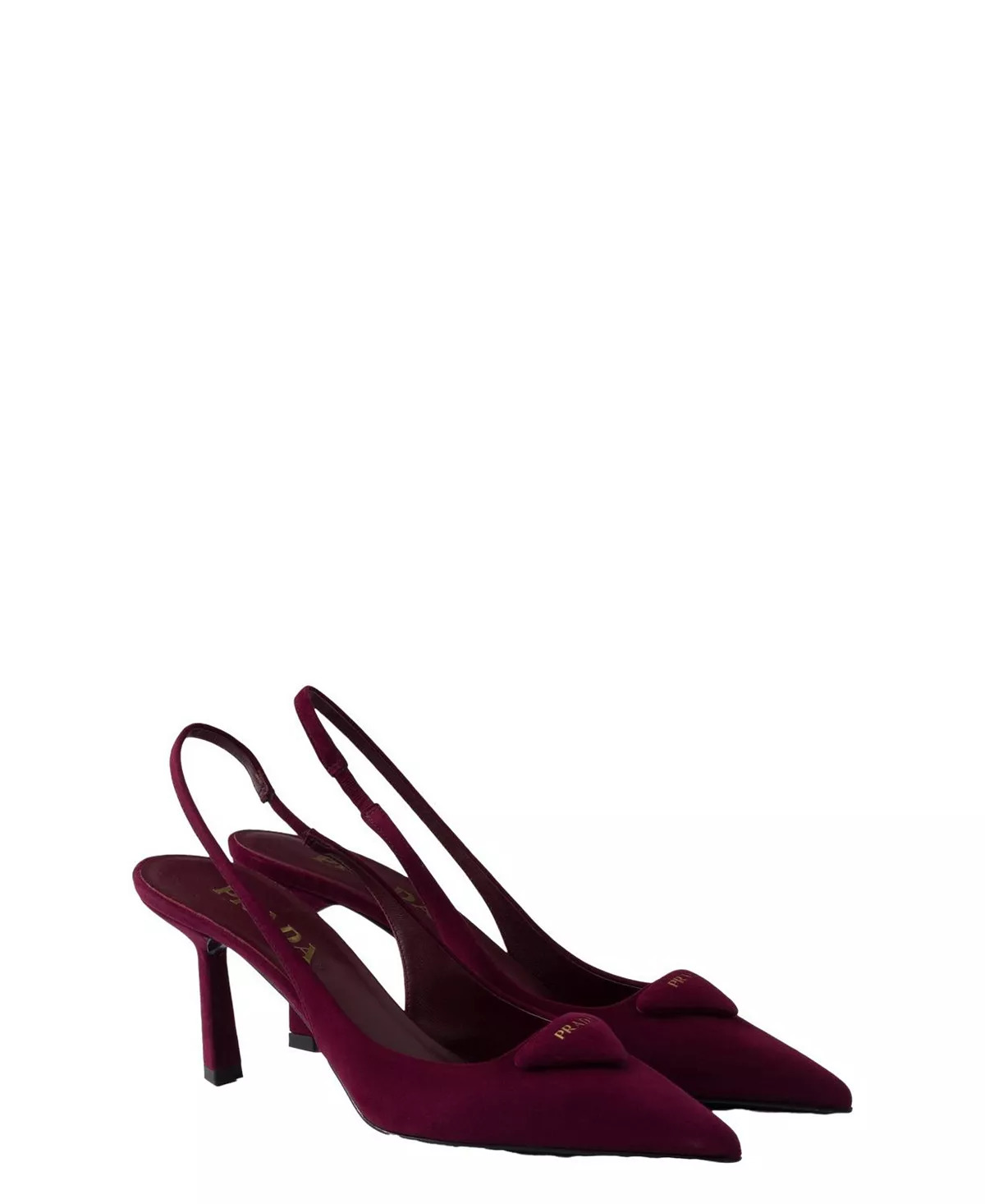 Women's Suede Slingback Pumps - 1