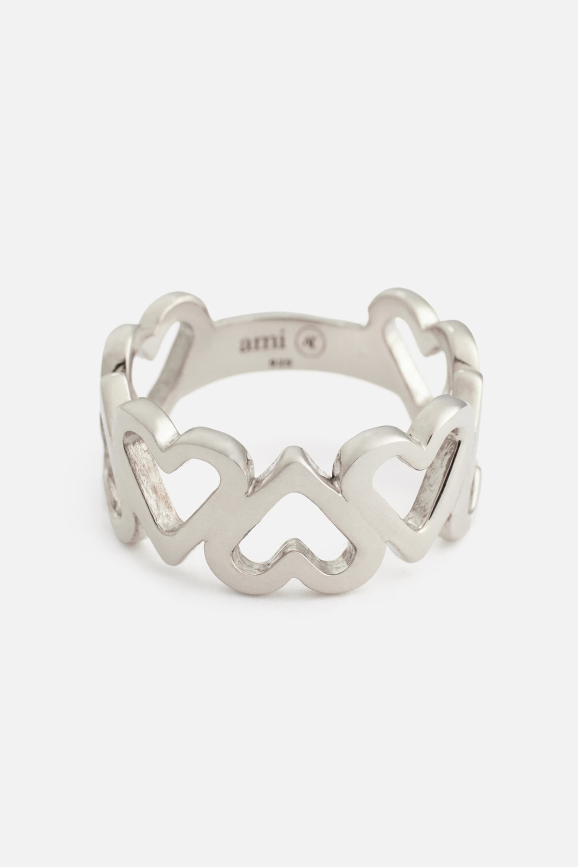 Upside Down Hearts Ring - 1