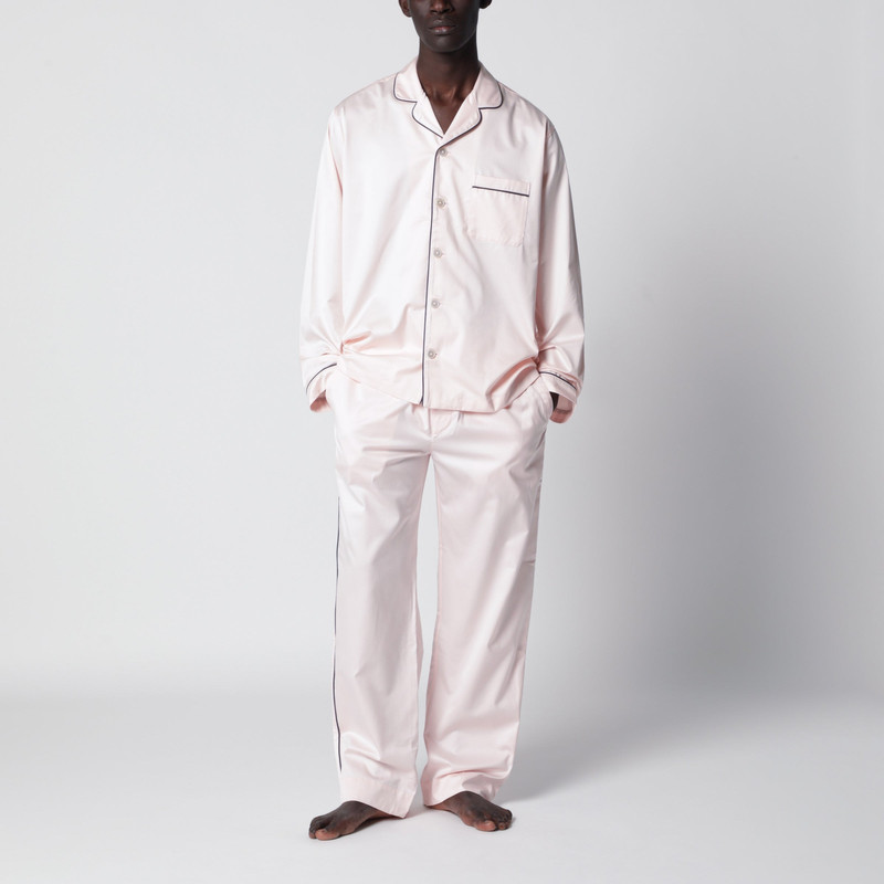 TEKLA Light pink pajama trousers outlook