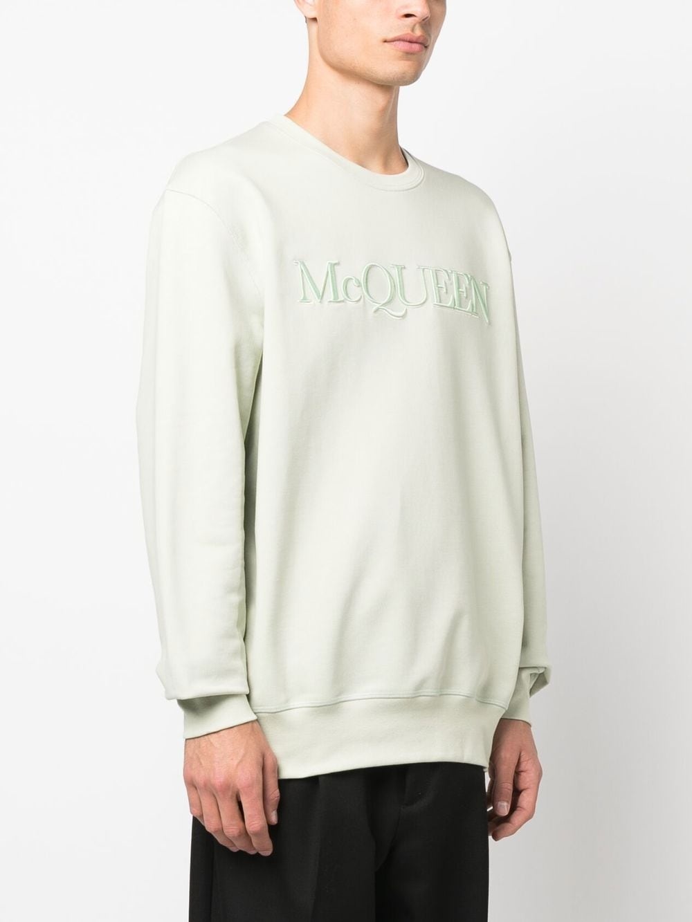 logo-embroidered sweatshirt - 3