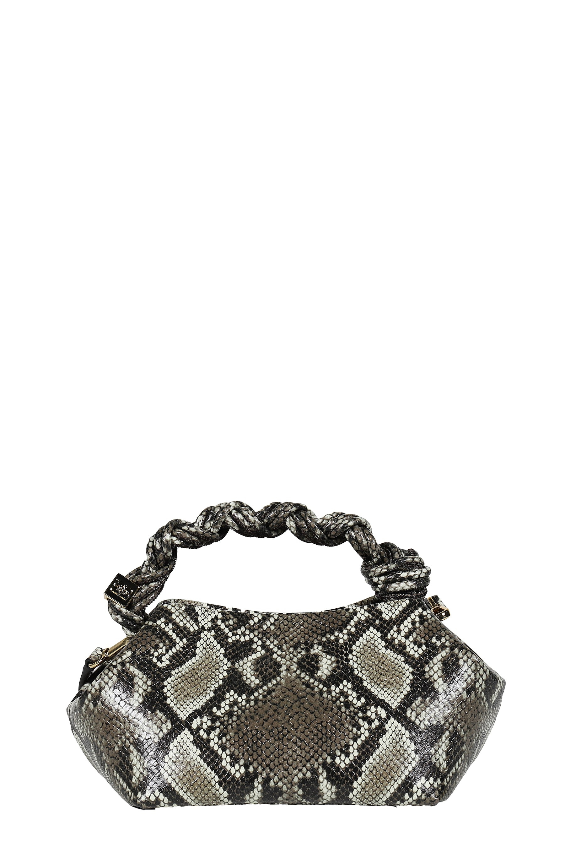GANNI BOU BAG SMALL SNAKE / EGRET - 7