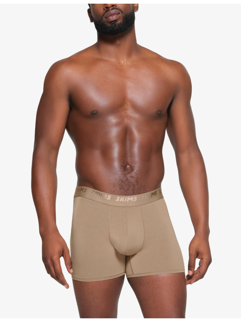 SKIMS Branded-waistband 3in pack of three stretch-modal boxer briefs outlook