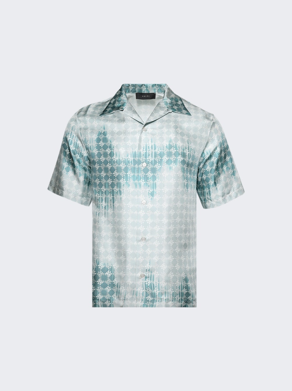 Quad Bleached Camp Shirt Marine - 1