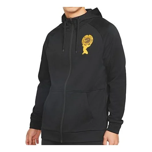 Nike Therma Full-length zipper Cardigan Training hoodie Black CV7734-010 - 1