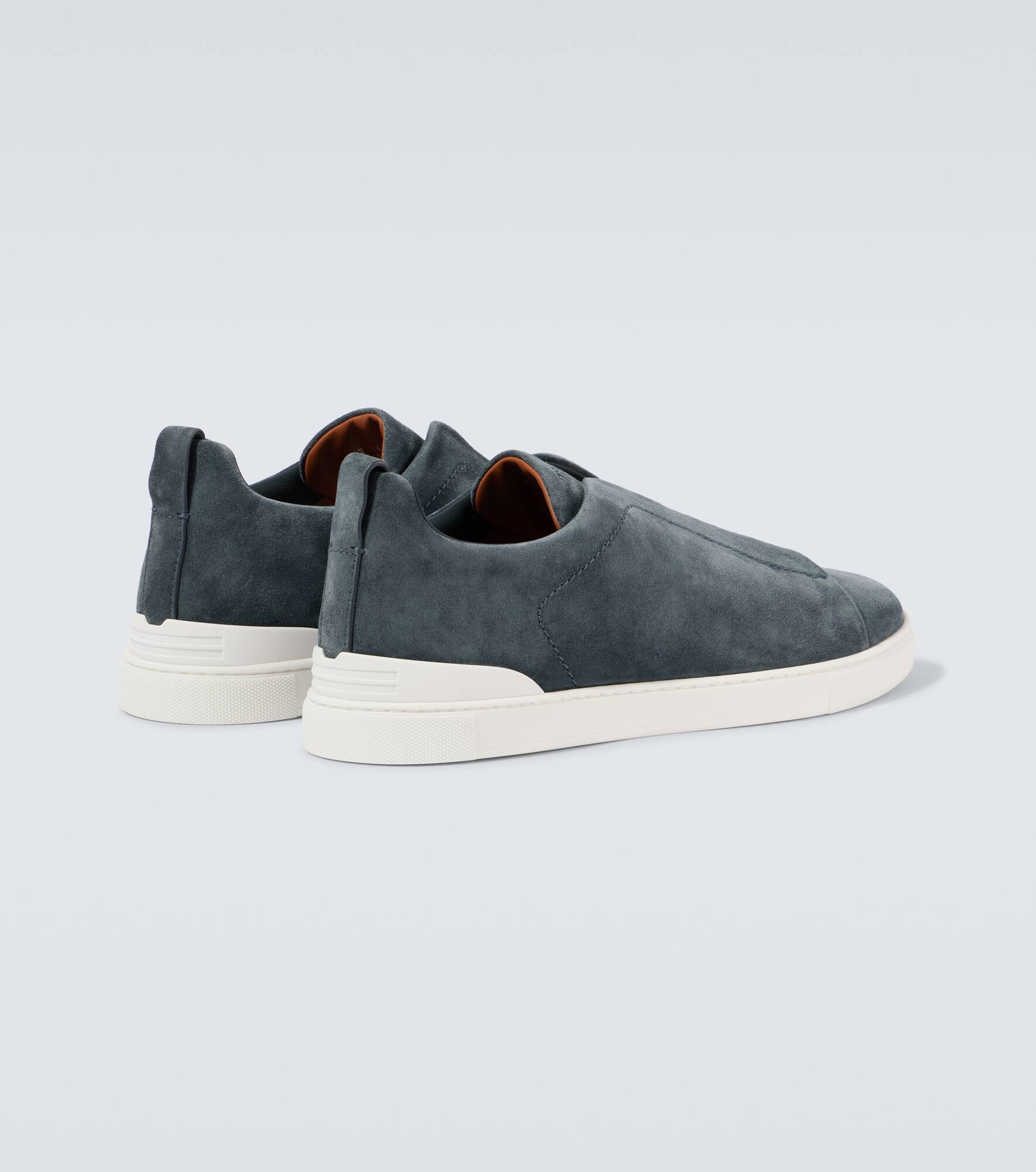 Triple Stitch suede sneakers - 6
