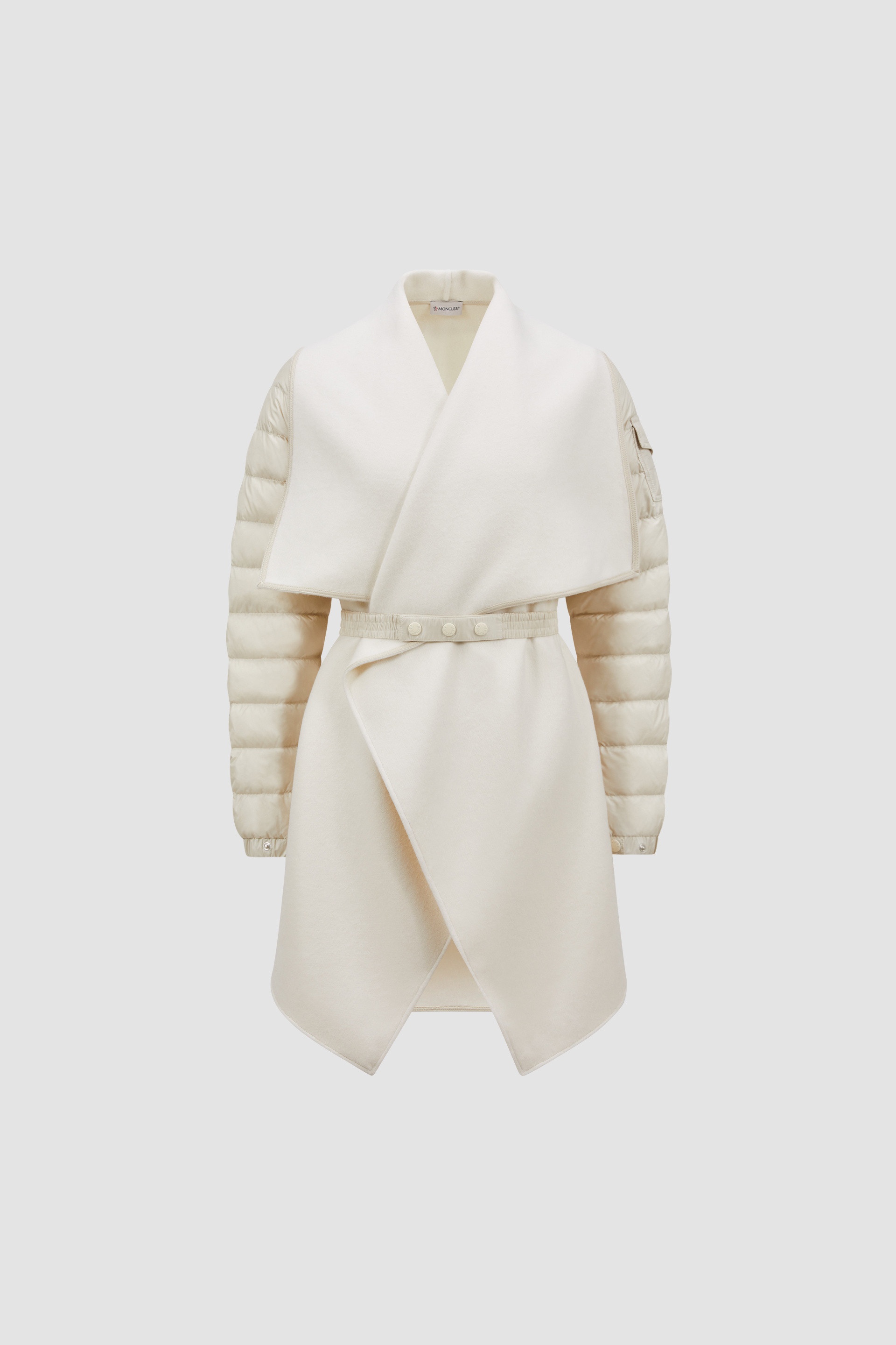 Padded Wool Felt Cape - 2