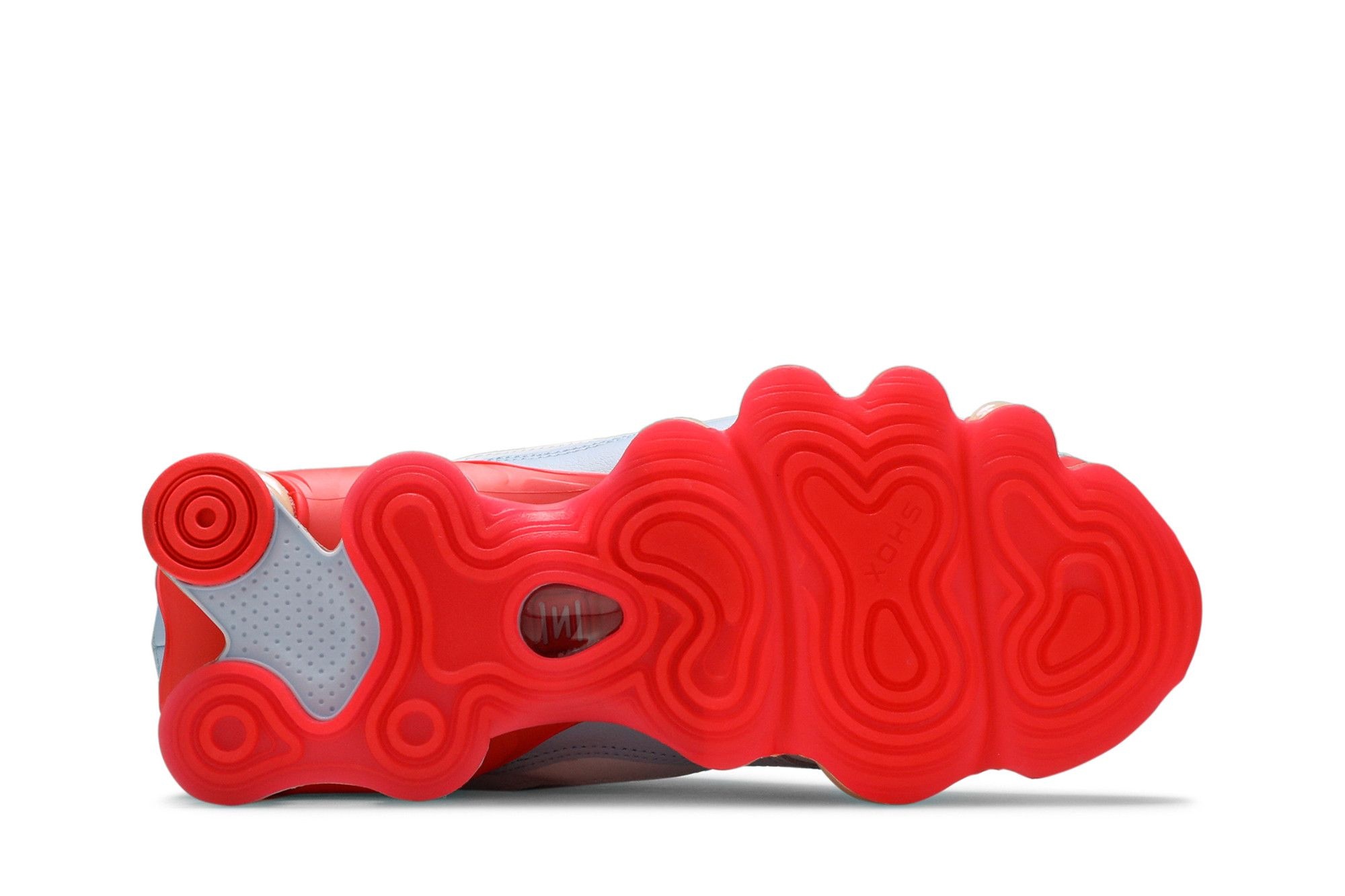 Wmns Shox TL Nova 'White Laser Crimson' - 4