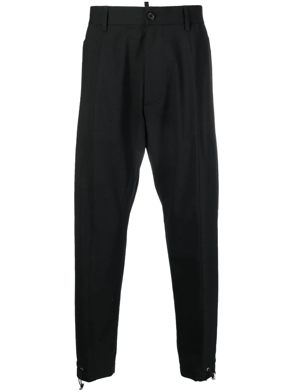 toggle-ankle tapered trousers - 1