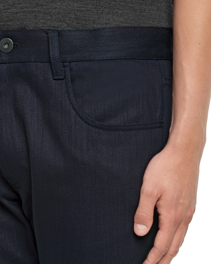 Stretch denim five-pocket jeans 5