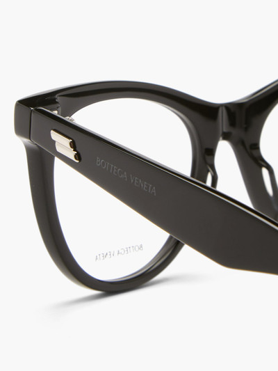 Bottega Veneta Round acetate glasses outlook