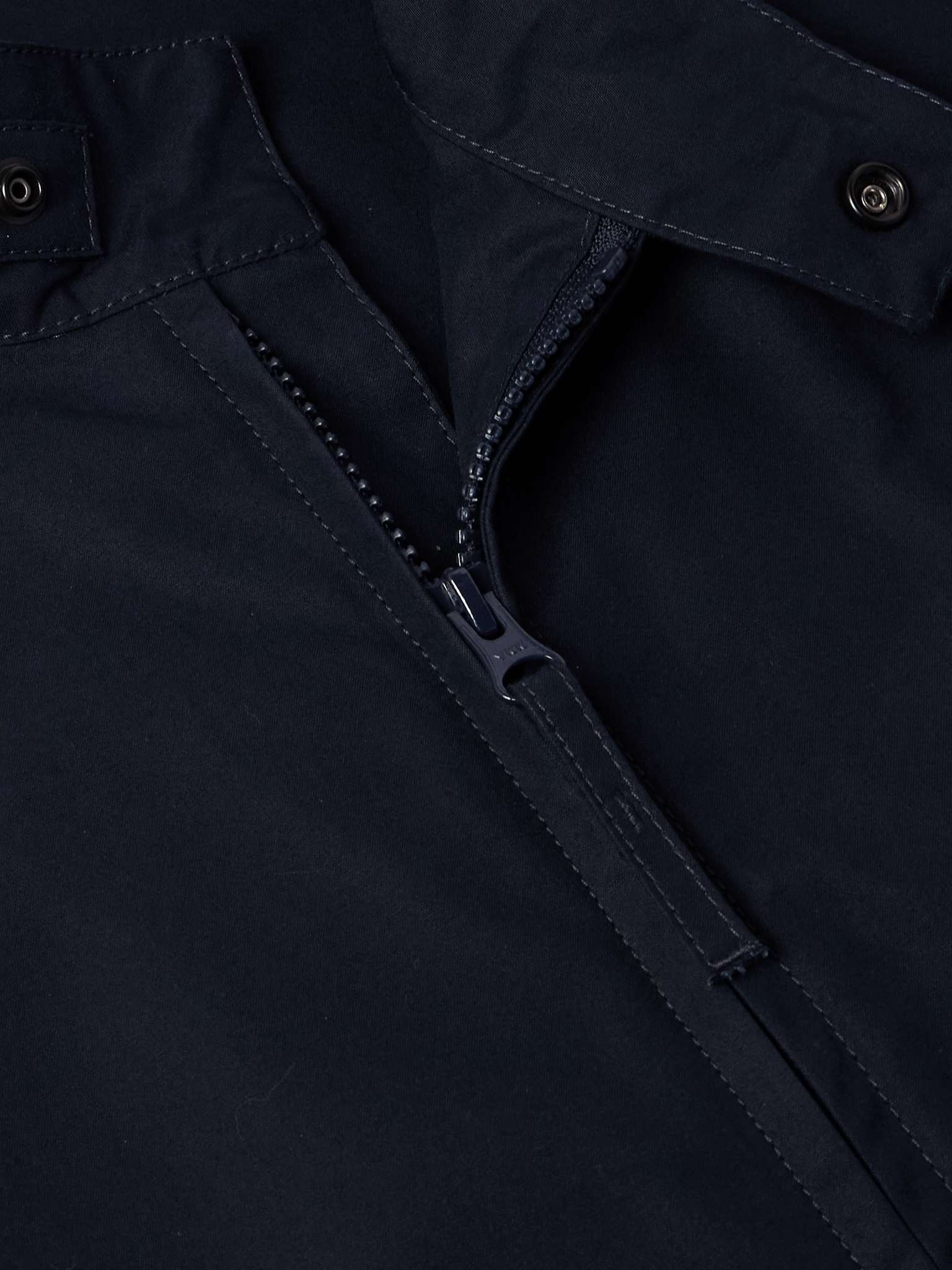 Ghost Logo-Appliquéd Organic Cotton-Canvas Bomber Jacket - 4