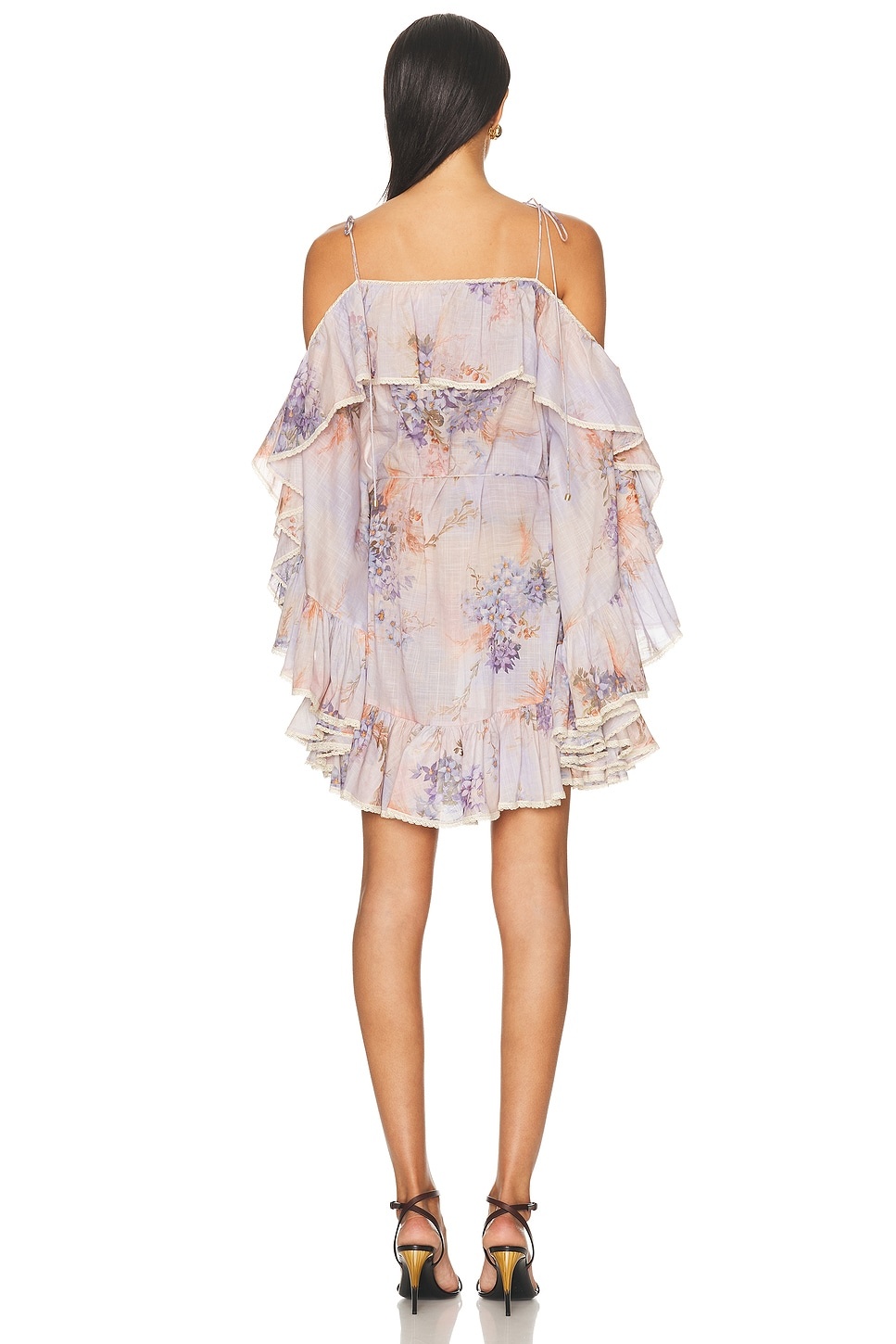 Cascadian Ruffle Mini Dress - 3