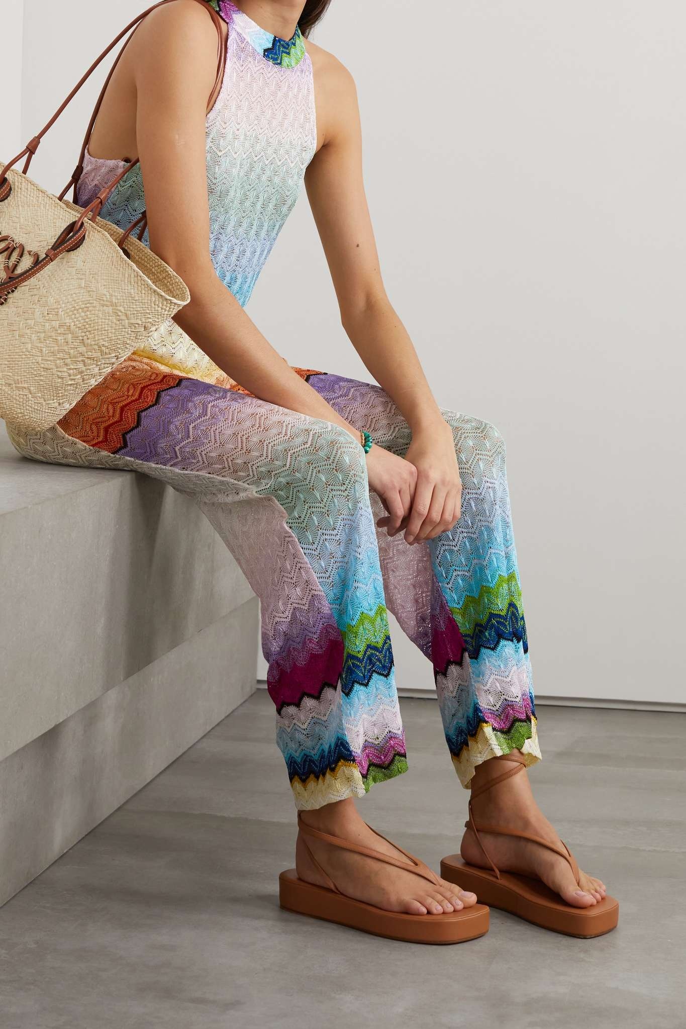 Crochet-knit jumpsuit - 2