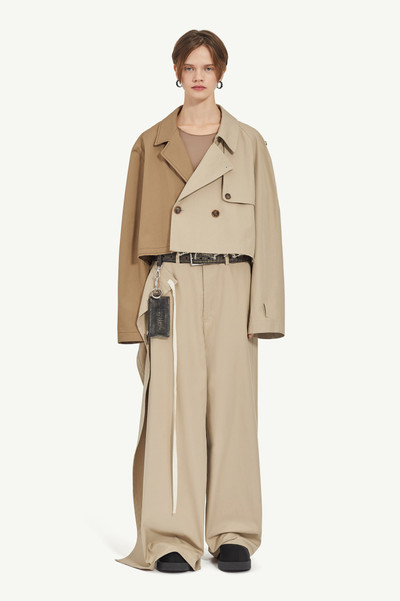 MM6 Maison Margiela Cropped Trench Jacket outlook