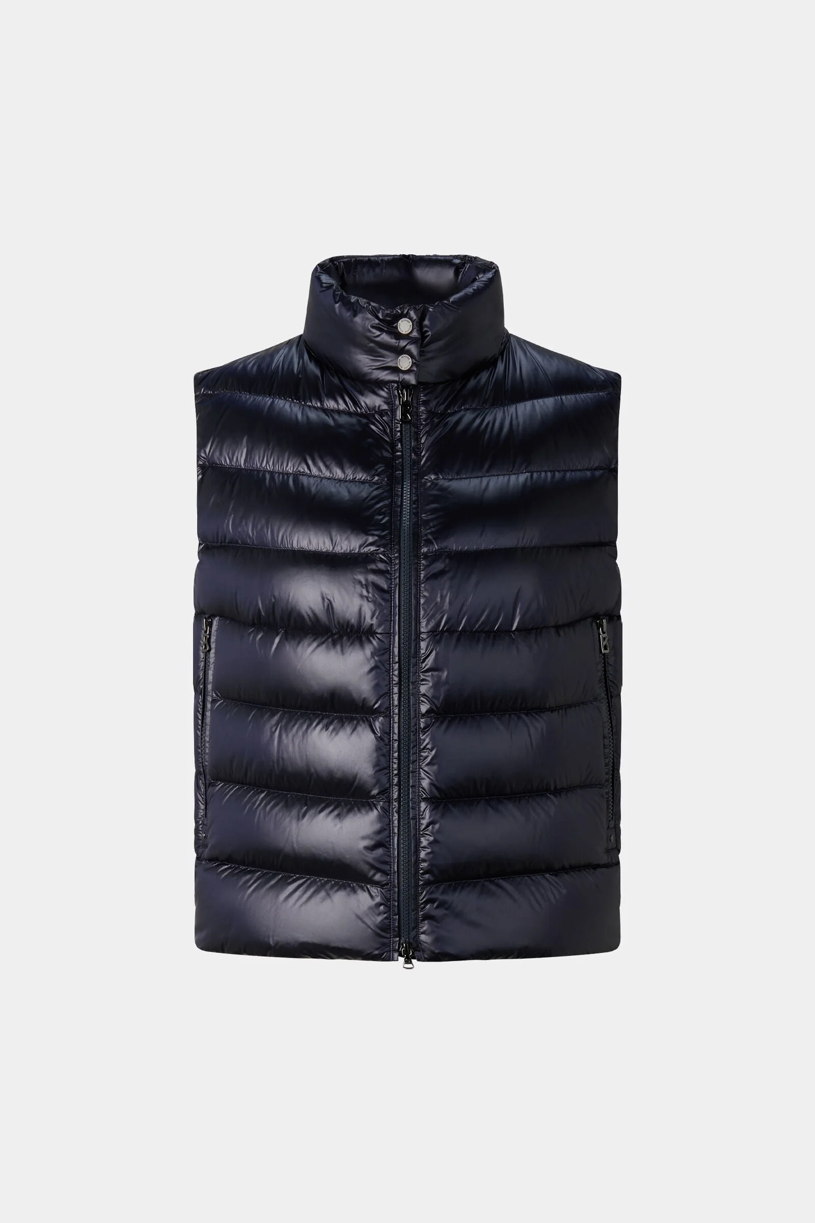 Milly Lightweight Down Vest in Navy - 1