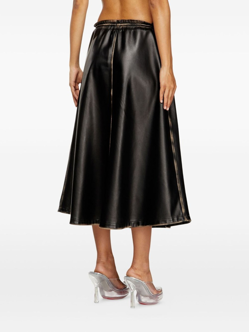 O-Blivion elasticated-waistband midi skirt 4