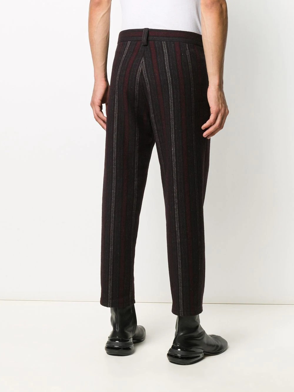 striped tailored trousers - 4